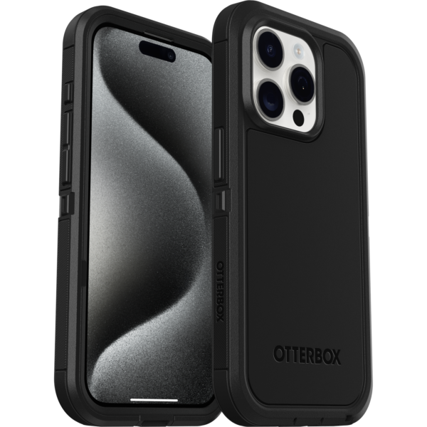 OTTER IPHONE 15 PRO DEFENDER XT CASE BLACK